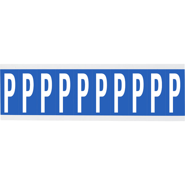 Brady CNL1B P Identical numbers and letters on one card for indoor use 912239