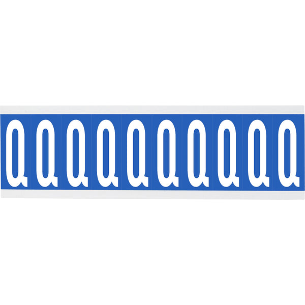 Brady CNL1B Q Identical numbers and letters on one card for indoor use 912238