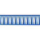 Brady CNL1B W Identical numbers and letters on one card for indoor use 912232