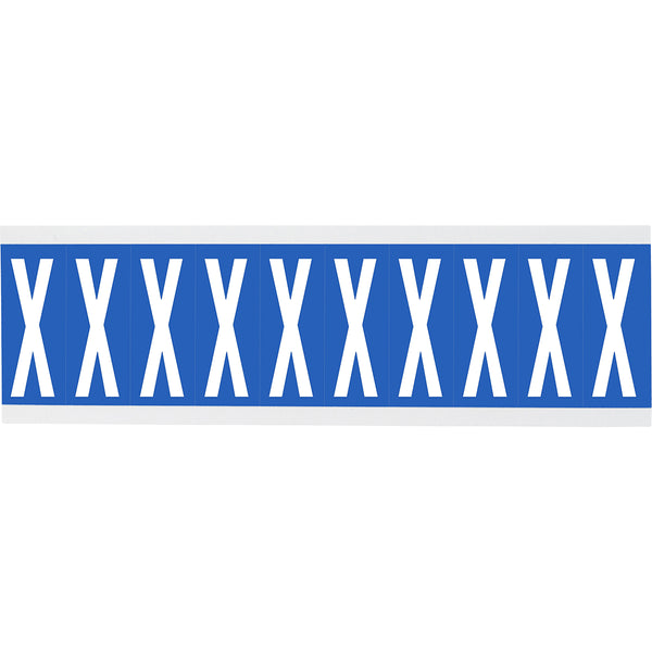 Brady CNL1B X Identical numbers and letters on one card for indoor use 912231