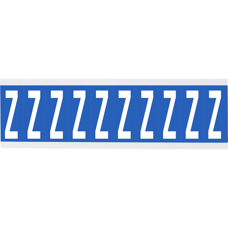 Brady CNL1B Z Identical numbers and letters on one card for indoor use 912229