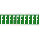 Brady CNL1G F Identical numbers and letters on one card for indoor use 912211