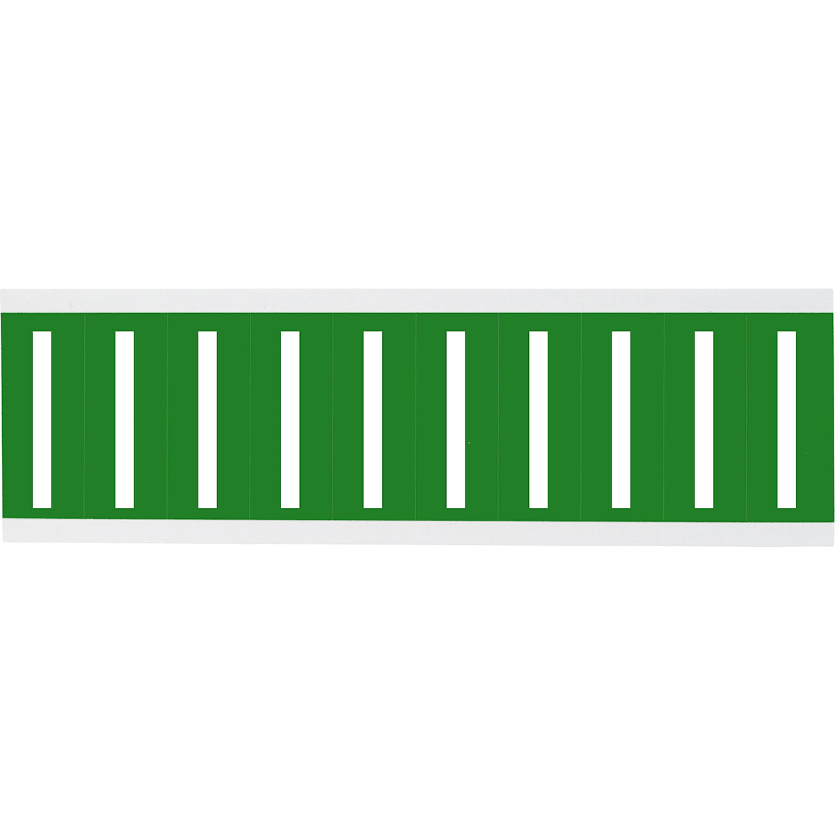 Brady CNL1G I Identical numbers and letters on one card for indoor use 912208