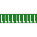 Brady CNL1G L Identical numbers and letters on one card for indoor use 912205