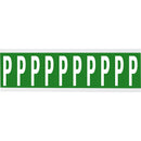 Brady CNL1G P Identical numbers and letters on one card for indoor use 912201