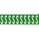 Brady CNL1G S Identical numbers and letters on one card for indoor use 912198