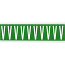 Brady CNL1G V Identical numbers and letters on one card for indoor use 912195