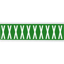 Brady CNL1G X Identical numbers and letters on one card for indoor use 912193