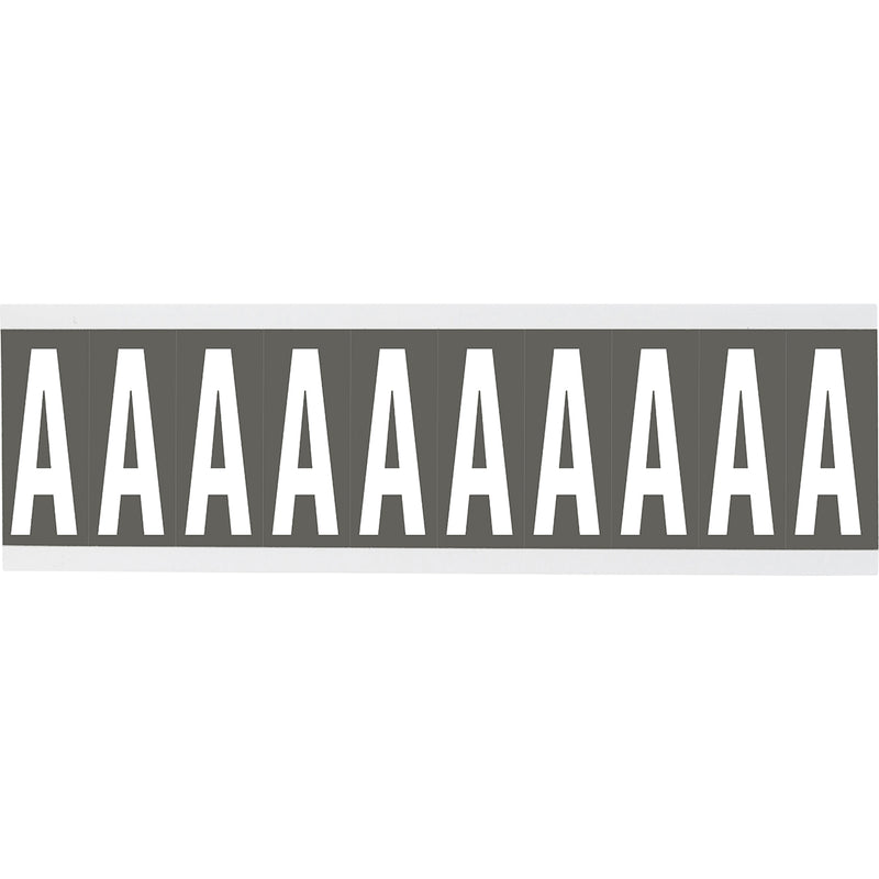 Brady CNL1GR A Identical numbers and letters on one card for indoor use 912180