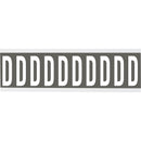 Brady CNL1GR D Identical numbers and letters on one card for indoor use 912177