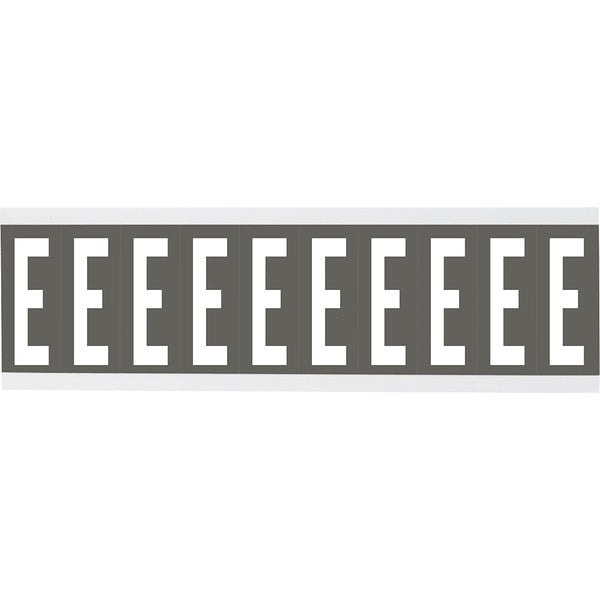 Brady CNL1GR E Identical numbers and letters on one card for indoor use 912176