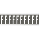 Brady CNL1GR F Identical numbers and letters on one card for indoor use 912175