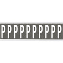 Brady CNL1GR P Identical numbers and letters on one card for indoor use 912165