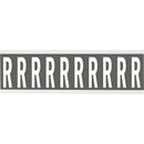 Brady CNL1GR R Identical numbers and letters on one card for indoor use 912163