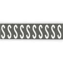 Brady CNL1GR S Identical numbers and letters on one card for indoor use 912162