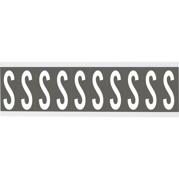 Brady CNL1GR S Identical numbers and letters on one card for indoor use 912162