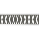 Brady CNL1GR X Identical numbers and letters on one card for indoor use 912157
