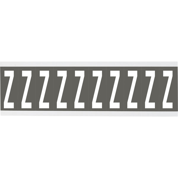 Brady CNL1GR Z Identical numbers and letters on one card for indoor use 912155