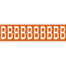 Brady CNL1O B Identical numbers and letters on one card for indoor use 912702