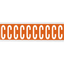 Brady CNL1O C Identical numbers and letters on one card for indoor use 912703