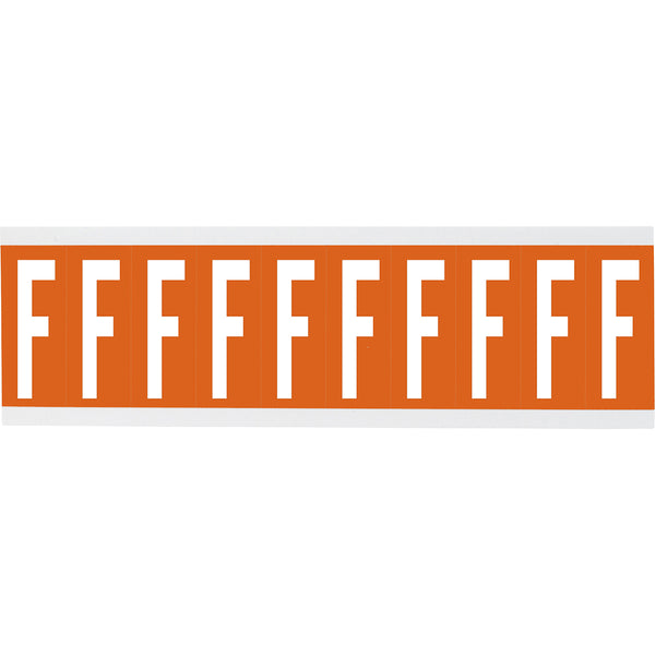 Brady CNL1O F Identical numbers and letters on one card for indoor use 912147