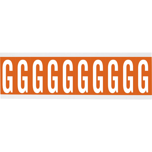 Brady CNL1O G Identical numbers and letters on one card for indoor use 912704