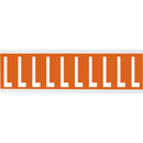 Brady CNL1O L Identical numbers and letters on one card for indoor use 912707