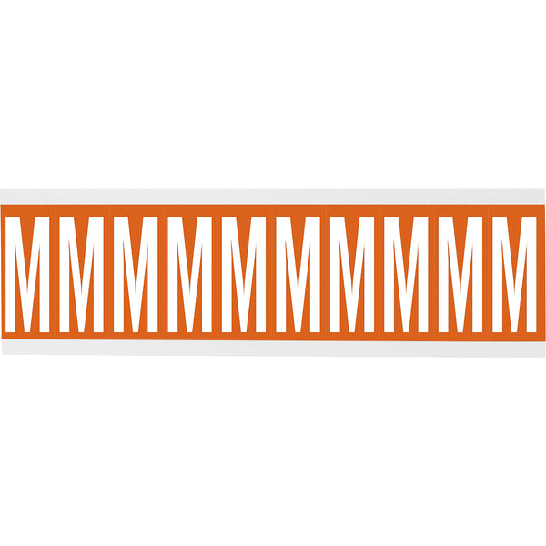 Brady CNL1O M Identical numbers and letters on one card for indoor use 912144