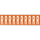 Brady CNL1O R Identical numbers and letters on one card for indoor use 912141