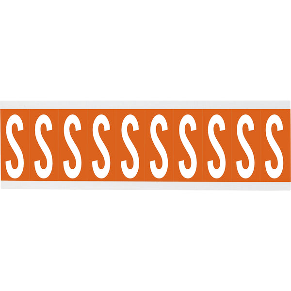 Brady CNL1O S Identical numbers and letters on one card for indoor use 912710