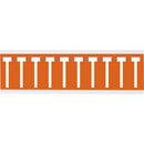 Brady CNL1O T Identical numbers and letters on one card for indoor use 912711