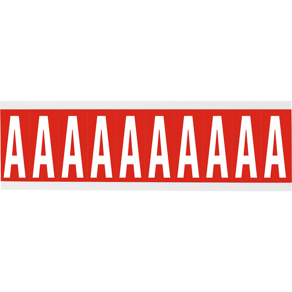 Brady CNL1R A Identical numbers and letters on one card for indoor use 912127