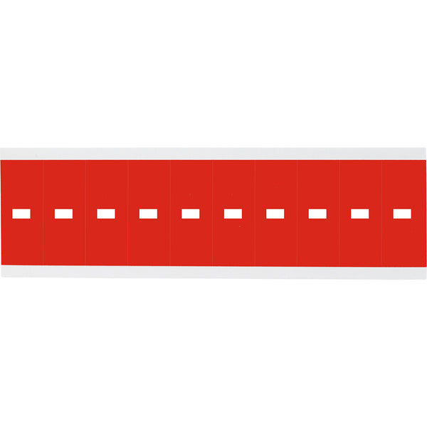 Brady CNL1R DSH Identical numbers and letters on one card for indoor use 912122