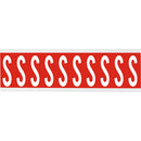 Brady CNL1R S Identical numbers and letters on one card for indoor use 912107