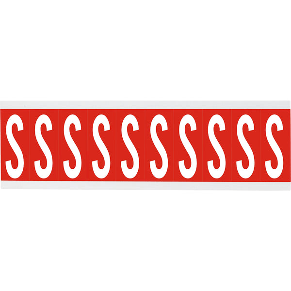 Brady CNL1R S Identical numbers and letters on one card for indoor use 912107