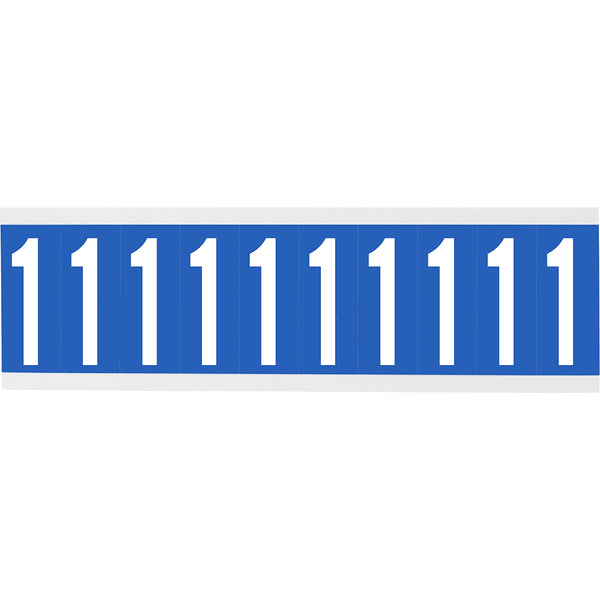 Brady CNL2B 1 Identical numbers and letters on one card for indoor use 912098