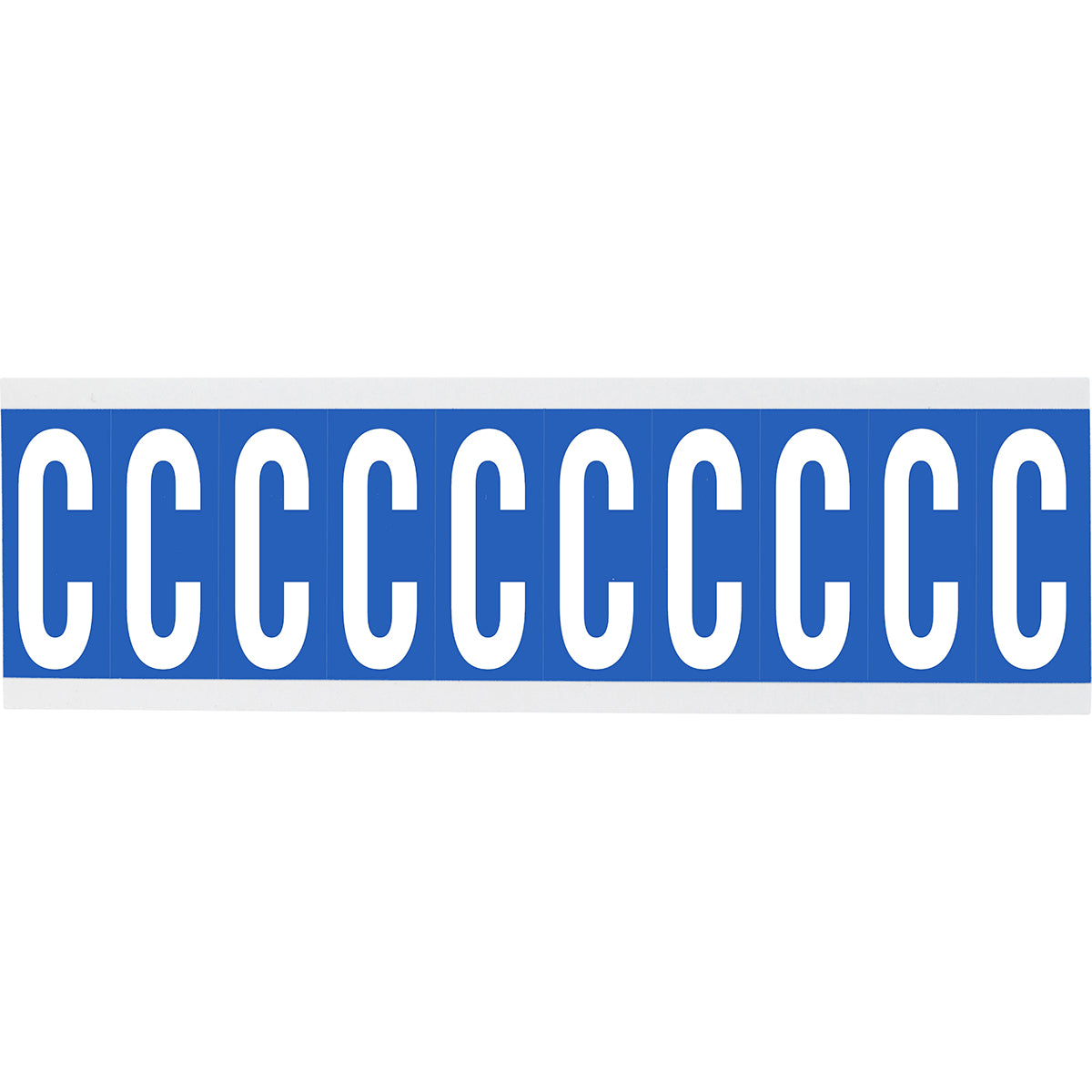Brady CNL2B C Identical numbers and letters on one card for indoor use 912086