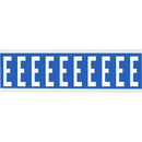 Brady CNL2B E Identical numbers and letters on one card for indoor use 912083