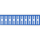 Brady CNL2B H Identical numbers and letters on one card for indoor use 912080