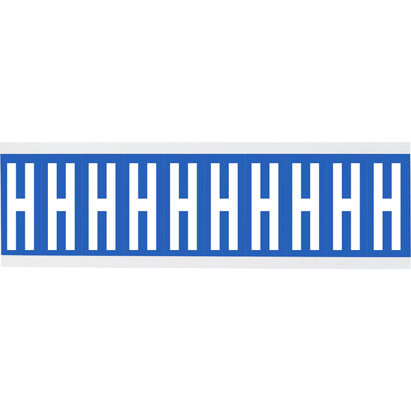 Brady CNL2B H Identical numbers and letters on one card for indoor use 912080