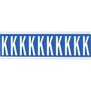 Brady CNL2B K Identical numbers and letters on one card for indoor use 912077