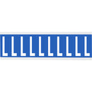 Brady CNL2B L Identical numbers and letters on one card for indoor use 912076