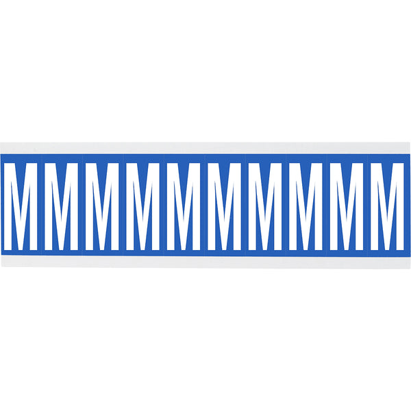 Brady CNL2B M Identical numbers and letters on one card for indoor use 912075