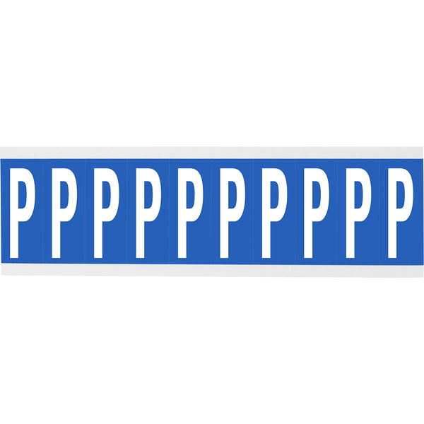 Brady CNL2B P Identical numbers and letters on one card for indoor use 912072