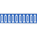 Brady CNL2B Q Identical numbers and letters on one card for indoor use 912071