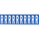 Brady CNL2B R Identical numbers and letters on one card for indoor use 912070