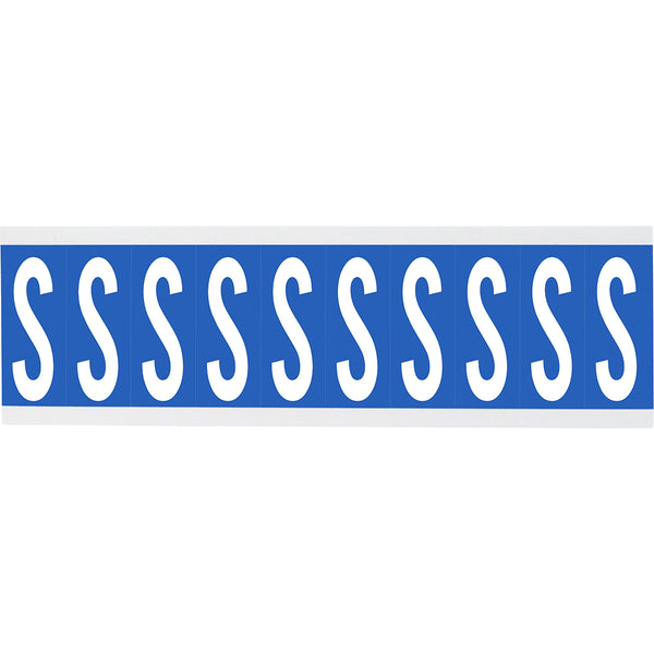 Brady CNL2B S Identical numbers and letters on one card for indoor use 912069