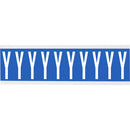 Brady CNL2B Y Identical numbers and letters on one card for indoor use 912063