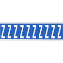 Brady CNL2B Z Identical numbers and letters on one card for indoor use 912062