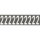 Brady CNL2G A Identical numbers and letters on one card for indoor use 912051
